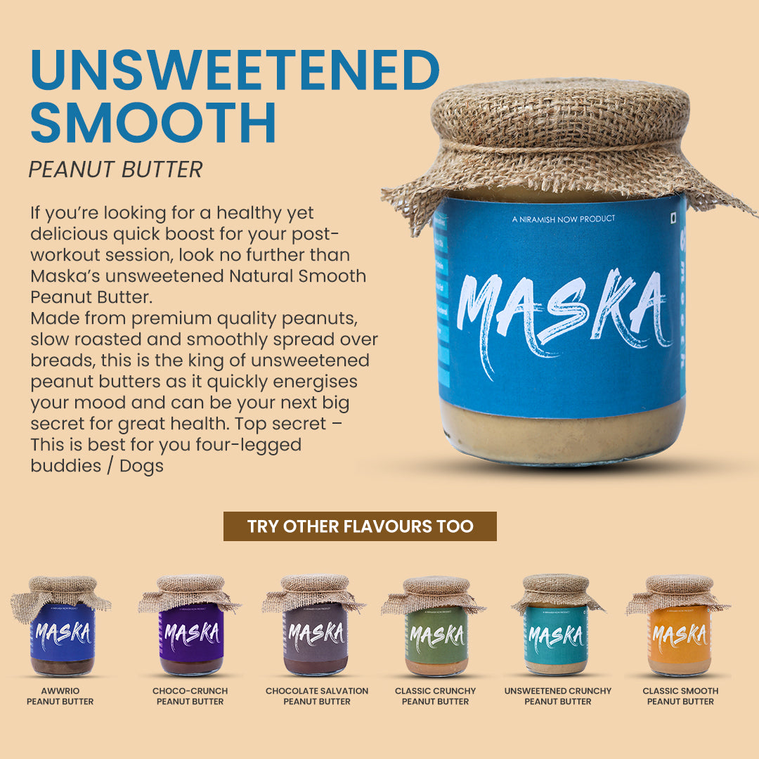 Unsweetened Smooth Peanut Butter