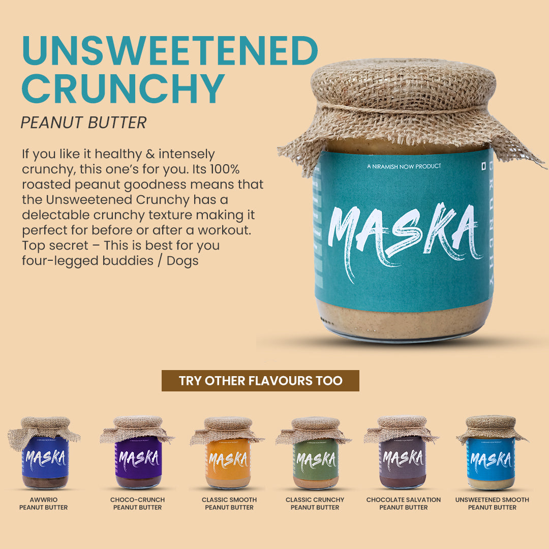 Unsweetened Crunchy Peanut Butter