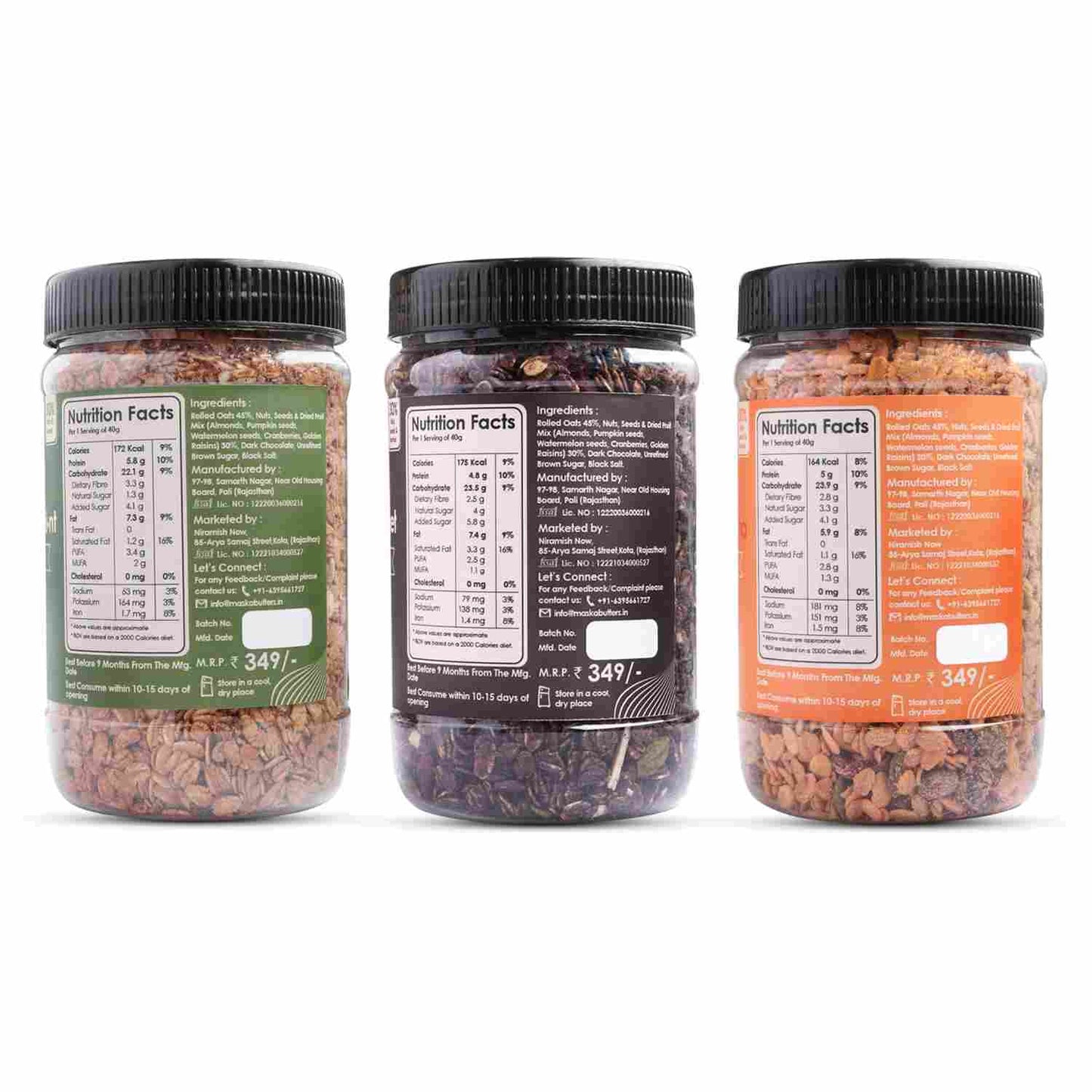 Maska Granola Combo – 350 GMS Each