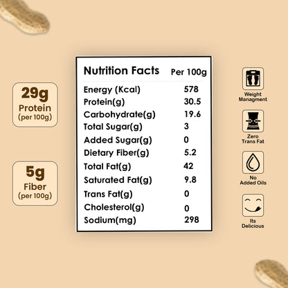 Unsweetened Crunchy Peanut Butter