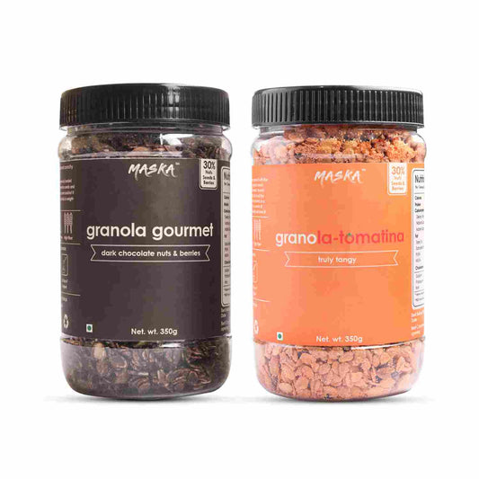 Maska Granola Combo (Pack of 2 – 350 Grams Each)