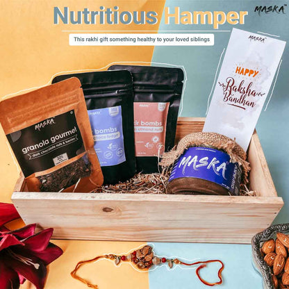 Nutritious Rakhi Hamper – Chocolate Heaven